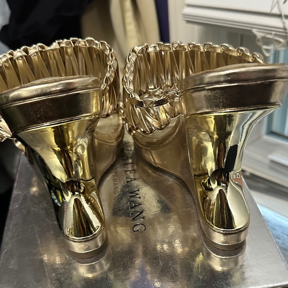 AKIRA Gold Women's Sandals - Picture 5 of 5